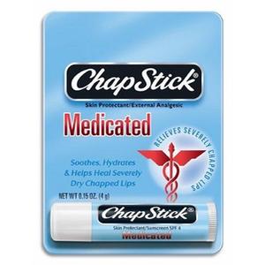 ChapStick is a national brand that many recognize and trust to help heal severely chapped lips